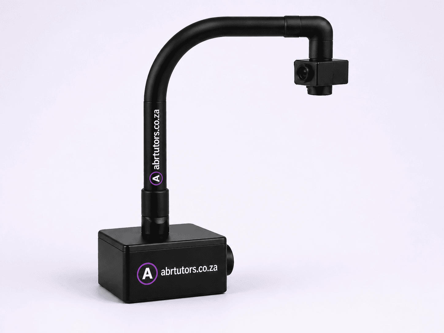 The complete black ABRTutors Doc Reader with purple ABRTutors branding